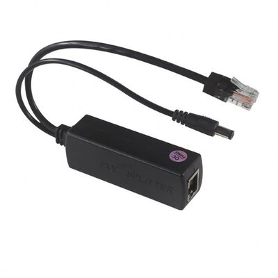 Wasserdichtes POE Injektor Splitter 100Mbps Sicherheit 12W Y Splitter Poe Adapter