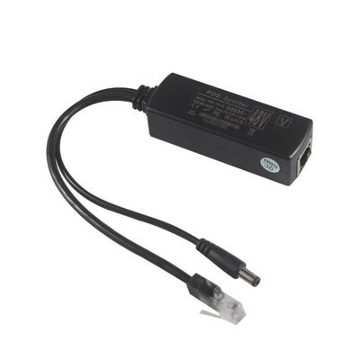 Wasserdichtes POE Injektor Splitter 100Mbps Sicherheit 12W Y Splitter Poe Adapter