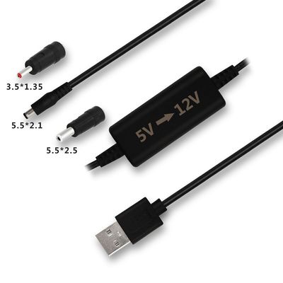 8m USB zu DC Stromkabel Steigern Sie Ihren WIFI-Router und Kamera mit 5V zu 12V Converter
