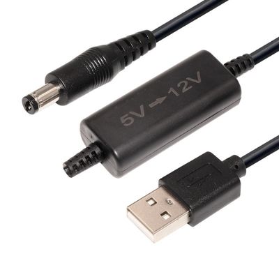5V 12V Gleichstrom-USB-Wandlerkabel mit USB 2.0-Anschluss und reinem Kupferleiter