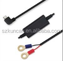 2464 22AWG USB-Konverterkabel 3,5 m 2,5 mm für Fahrzeug GPS 5 V bis 12 V Step Up
