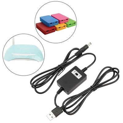 2A USB-auf-DC5521-Konverterkabel 5V auf 9V/12V Step-Up