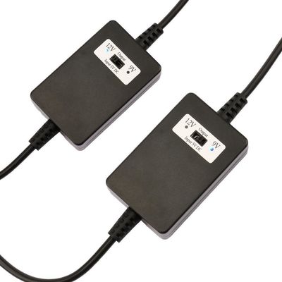 2A Ausgangsstrom 1,5m USB A Männlich zu DC5521 Umrichter 12V DC zu 5V/9V/12V Step Up Kabel