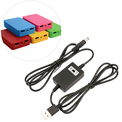 5V bis 12V 2A Gleichspannung Step Up-Wandlerkabel für Auto-GPS-WLAN-Modem