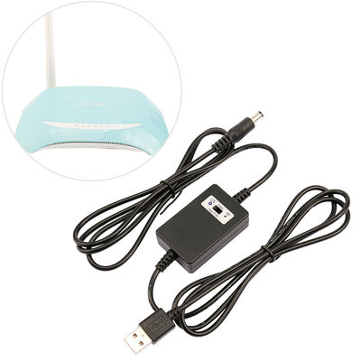 Boost Buck Spannungsumrichter DC 5V auf 12V 2A Strom-Step-Up-Kabel für Auto-WLAN-Modem