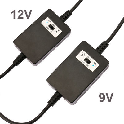 5V bis 9V 12V Gleichspannungs-Boost-Wandler USB-Boostkabel zum Aufladen von Fahrzeugen 5,5*2,1mm Jack