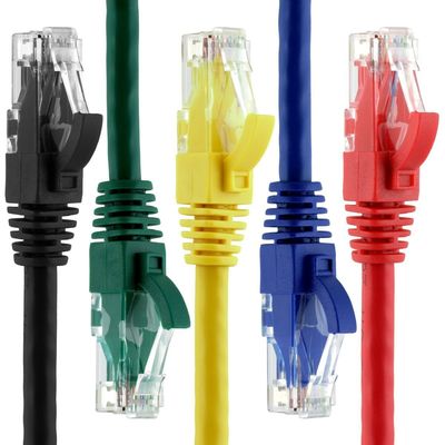 1m 2m 5m 4pairs 8pairs Cat5e Netzwerkkabel für Ethernet-Kommunikation I