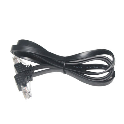 Kategorie 5e/Kat6/Kat7/Kat8 Hochgeschwindigkeits-LAN-Kabel RJ45 90 Grad Patch-Kabel 1-10m