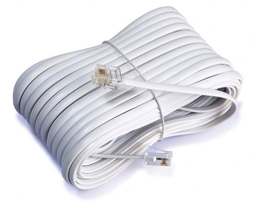 Anpassung Rj9 Gewickeltes Telefonkabel 5 Fuß Rj11 Telefonkabel