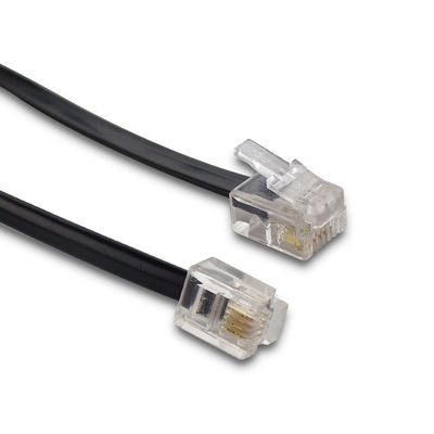12FT Telefonmodem Kabel Spirale Telefonkabel 24AWG-28AWG