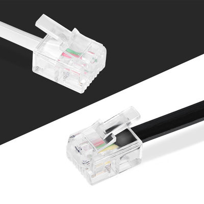 Standard 4P4C 4P2C 6P2C 6P4C Telefonverlängerungskabel 24AWG-28AWG