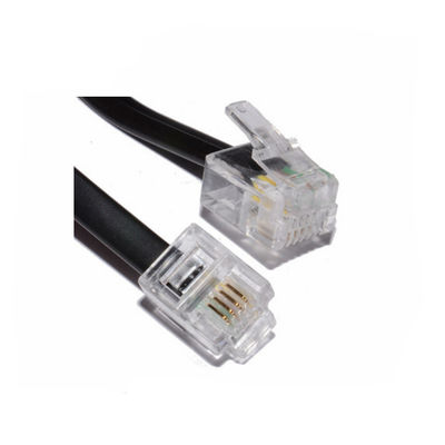 16 MHz Spirale Telefonkabel abgeschirmt RJ9 RJ11 RJ12 Gewickelte Telefonleitung 6P6P 6P4C 4P4C 4P2C