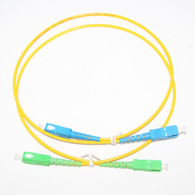 FTTH FTTB Sc To Sc Faser Jumper 2 4 6Core Panzerfaser-Patch-Leads
