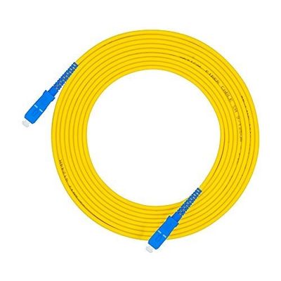 Einzelmodus-Simplex-Glasfaserkabel Fiber Jumper-Kabel 10 Fuß SC zu SC-Anschluss