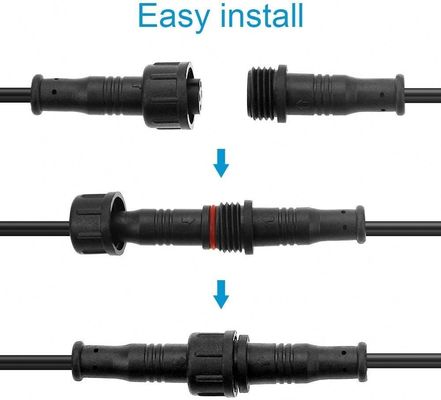 M8 Wasserdichte Verbindung 4 5 6 IP65 IP66 60 cm