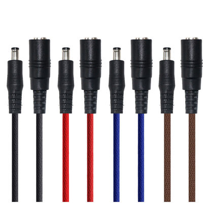 20AWG Gleichspannung 5525 Gleichspannung Steckerverlängerungskabel Männlich zu Weiblich 5,5 mm * 2,5 mm