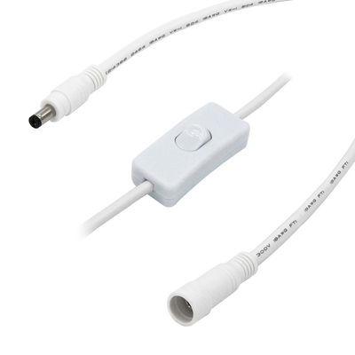20AWG Gleichspannung 5525 Gleichspannung Steckerverlängerungskabel Männlich zu Weiblich 5,5 mm * 2,5 mm