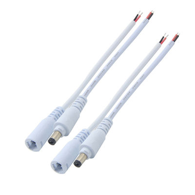 12V 24V Gleichspannungsverlängerungskabel 5,5x2,1mm 5,5x2,5mm weibliches Gleichspannungskabel für CCTV
