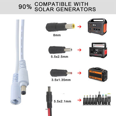 12V 24V Gleichspannungsverlängerungskabel 5,5x2,1mm 5,5x2,5mm weibliches Gleichspannungskabel für CCTV