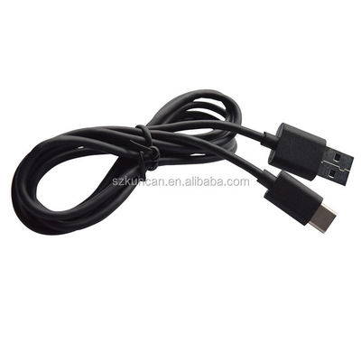 Schwarzes USB 2.0-zu-Micro-USB-Kabel 1m 1,5m Datenübertragungsladung