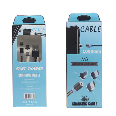 3 in 1 Ladegerät USB Telefonkabel Magnettelefon Ladekabel für Mobilgeräte