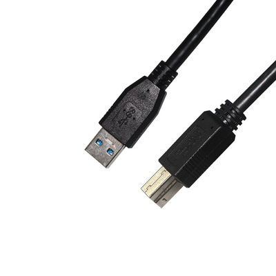 24AWG USB-Druckerkabel USB 2.0 Typ A Männlich bis B Männlich Erweiterungskabel für Drucker