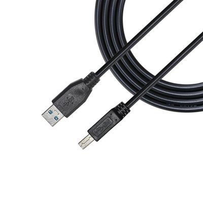 24AWG USB-Druckerkabel USB 2.0 Typ A Männlich bis B Männlich Erweiterungskabel für Drucker