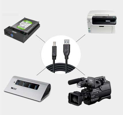 Schnellladegerät USB A Männlich auf USB B Männlich USB 3.0 Verlängerungskabel Datendraht