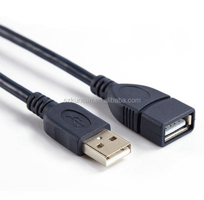 USB 2.0 Datenkabel 28AWG 1PR 20AWG 2C Stecker auf Buchse 2A
