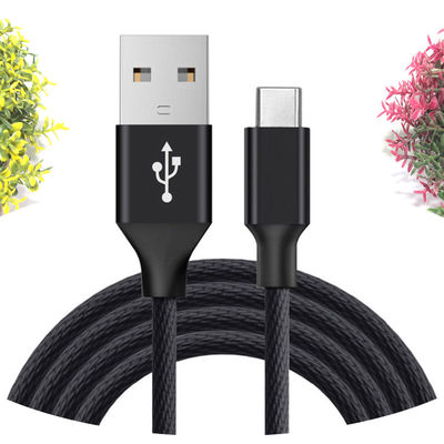 Hochgeschwindigkeitsdaten- und Ladekabel V8 Micro USB 1m 1,2m für schwarz/weißes Mobiltelefon