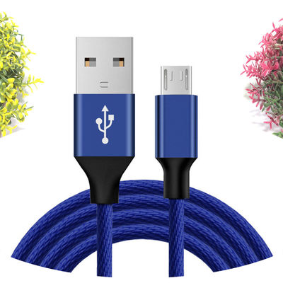 Hochgeschwindigkeitsdaten- und Ladekabel V8 Micro USB 1m 1,2m für schwarz/weißes Mobiltelefon