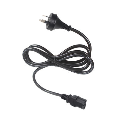 220V weibliches 3X1.0MM Kabel 240V Saa Stecker Computer-Stromkabel Australien bis C13