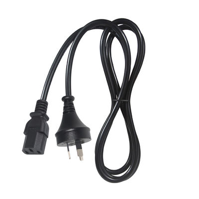 220V weibliches 3X1.0MM Kabel 240V Saa Stecker Computer-Stromkabel Australien bis C13