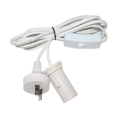 Kabel H03VVh2-F 2G*0.75mm2 Salzlampe Dimmerschalter und E14 Stromkabel mit Australien Stecker