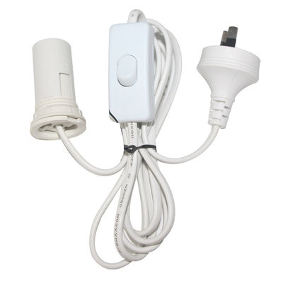 Kabel H03VVh2-F 2G*0.75mm2 Salzlampe Dimmerschalter und E14 Stromkabel mit Australien Stecker