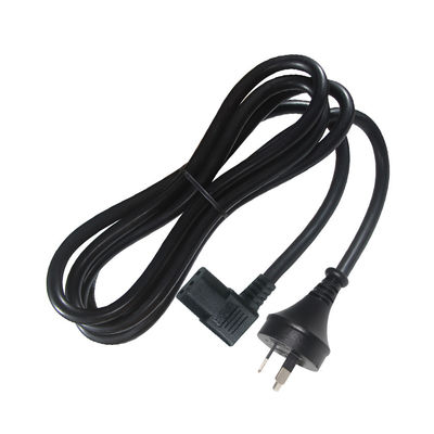 90 Grad Rechtswinkel C13 bis SAA 3Pin Stromkabel H05VV-F 3G*0.75mm2 1,2 M für PC-Monitor