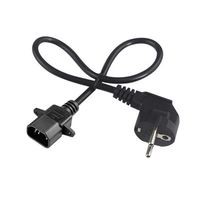 1.0Mm Rückziehbares Laptop-Stromkabel IEC C14