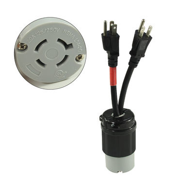 Home Appliance 1ft 14/3 NEMA L14-20C Steckerverlängerungsseil mit US-amerikanischem Zertifikat