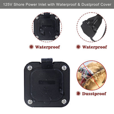 Stromversorgung SJTW Erweiterung US Männlich zu weiblich Stecker NEMA 5-15R zu wasserdichtem Wandler