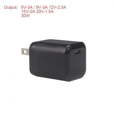 Einzige Anschluss Universal Laptop GaN PD Ladegerät 30W 20W 20V Super schneller