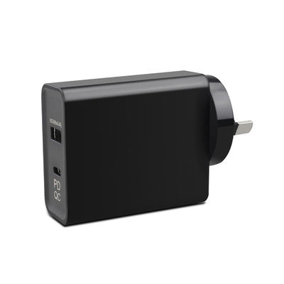 240V 45W QC 3,0 Wandstecker Stromversorgung Adapter für Euro USB C 2m Kabel