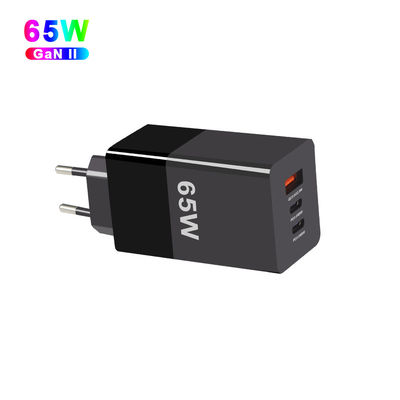 Telefon Pd Schnellreise Typ-C USB C 65W Gan Ladegerät Überstromschutz