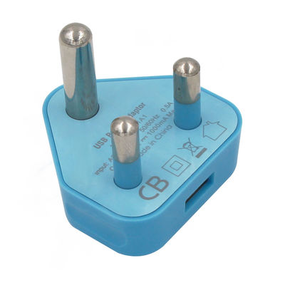 Südafrika Indien Stecker Stromversorgung Adapter Mobiltelefon Stromanschluss 5Volt 3Pin