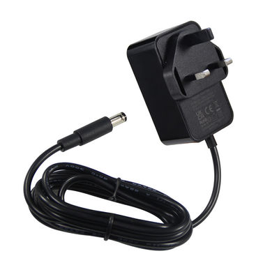 12V 1,5A britische AC-Zusammenhang 5,5*2,1 5,5*2,5mm Netzteiladapter mit ROHS-Zertifikat