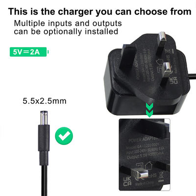 12V 1A 12W AC-Netzteil mit UK-Stecker