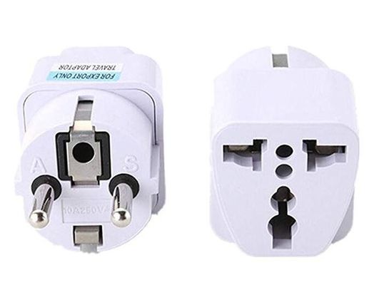 Europäischer auf UK Stecker Adapter 250V 10A ABS+Kupfer Reise Strom
