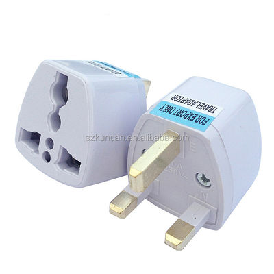 Europäischer auf UK Stecker Adapter 250V 10A ABS+Kupfer Reise Strom