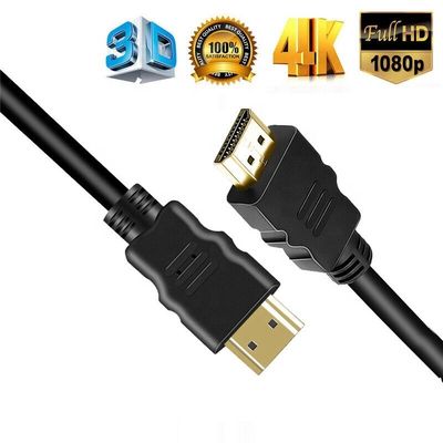 angepasste Länge 2.0 Version HDMI Kabel 4K 60Hz 3D1080P 18Gbps 1M/2M/3M