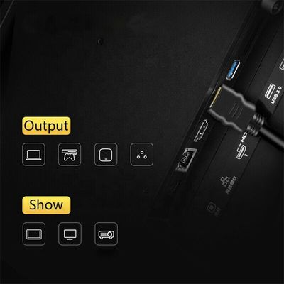 angepasste Länge 2.0 Version HDMI Kabel 4K 60Hz 3D1080P 18Gbps 1M/2M/3M
