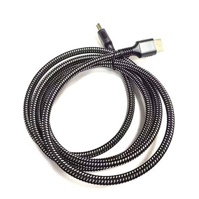 Hochgeschwindigkeit 4K 8K UHD geflochtenes Nylon 2.1 HDMI-Kabel für ein ultimatives Seherlebnis